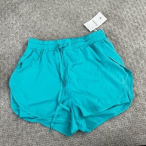 BuffBunny Shorts in Teal. Size M